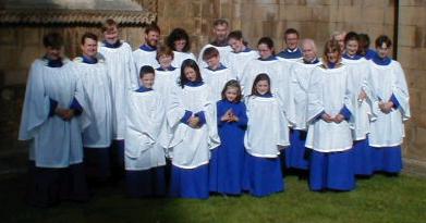 St George's choir on Summer break at Southwell Minster